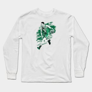 Jayson Tatum from the Boston Celtics Design Long Sleeve T-Shirt